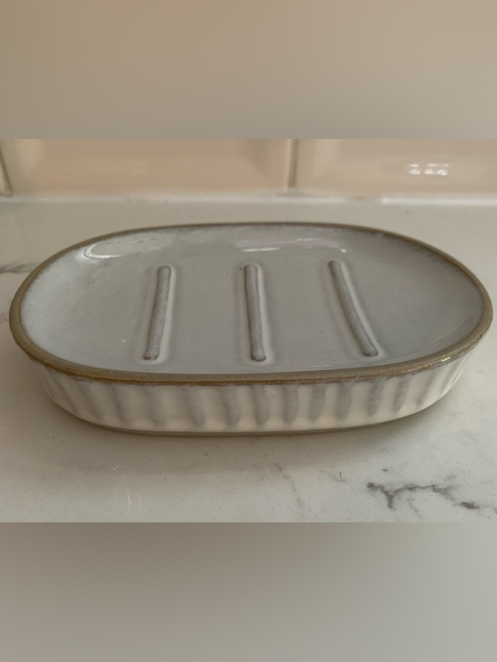 Magnolia Hearth & Hand Ceramic Soap Dish